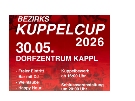 KAPPL KUPPELT 30. Mai 2026
