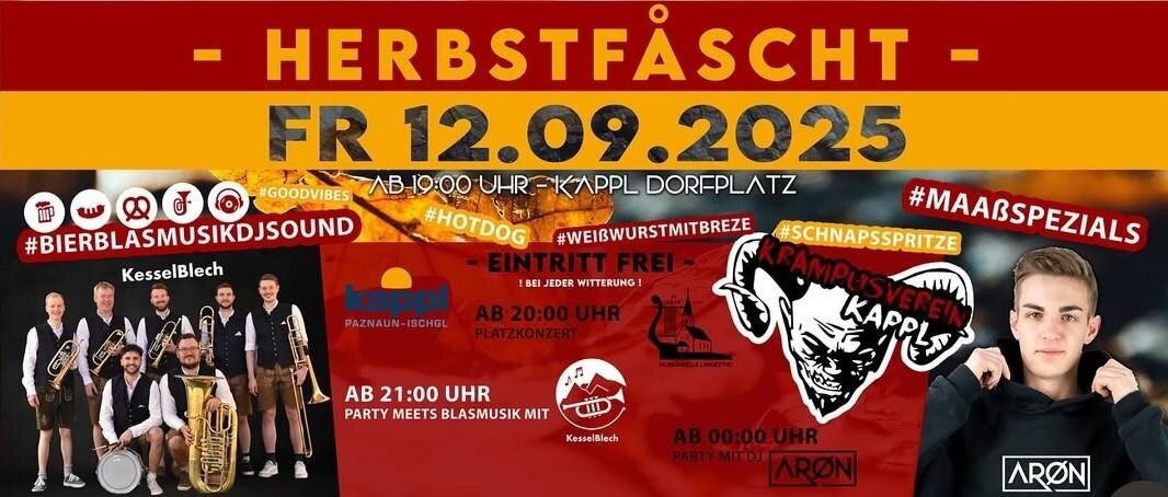 Herbstfäscht | © Krampusverein Kappl